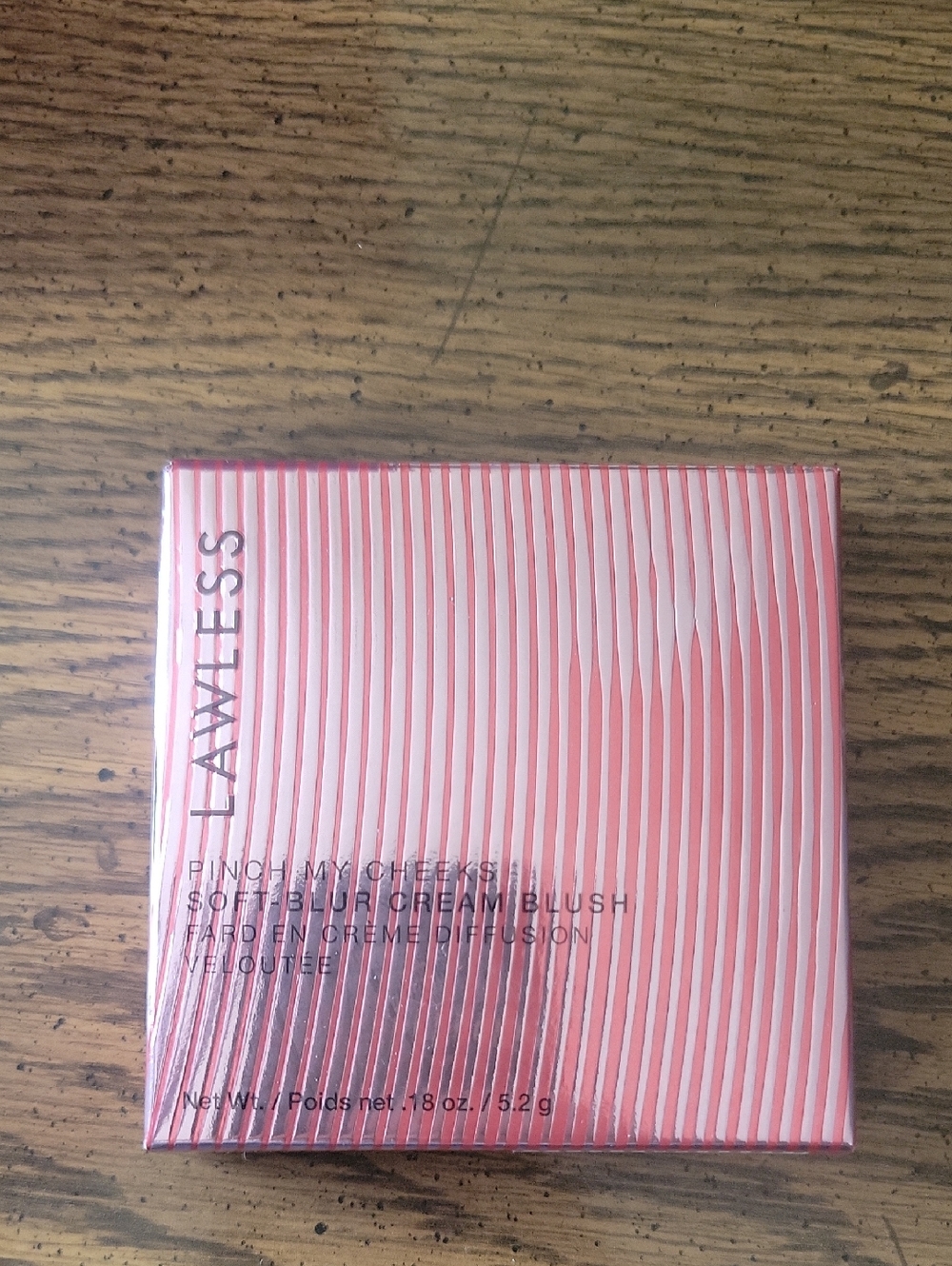 LAWLESS Soft Blur Cream Blush — Pink Stripe Packaging